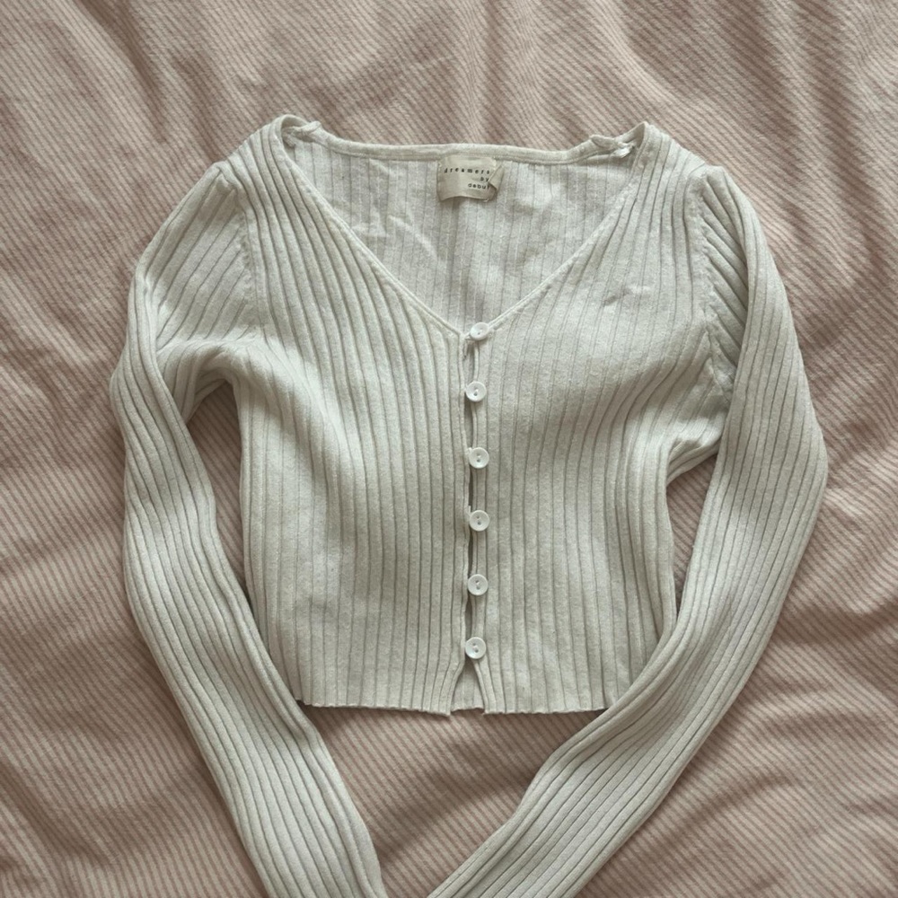 dreamers by debut white soft longsleeve
